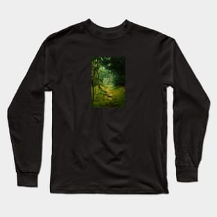 Japanese Greenery Long Sleeve T-Shirt